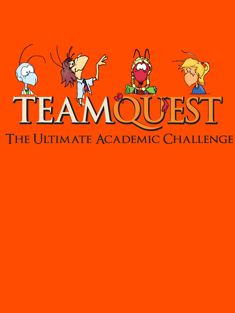 Team Quest T-Shirt - Orange by glaufer