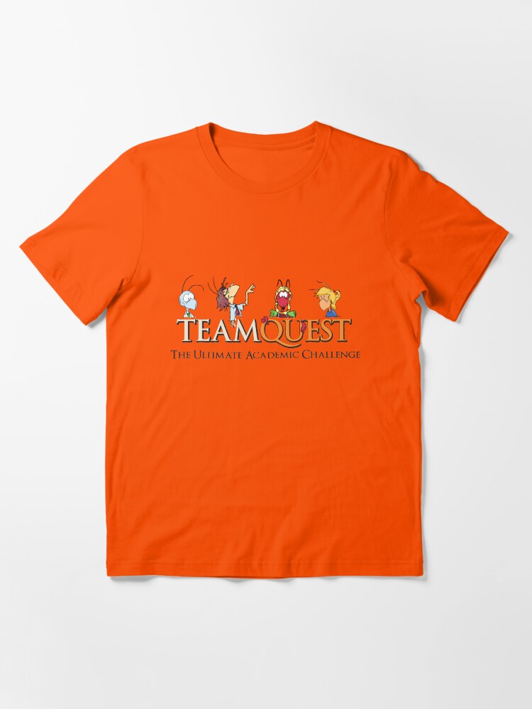 Alternate view of Team Quest T-Shirt - Orange Essential T-Shirt