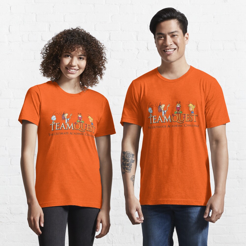 Team Quest T-Shirt - Orange Essential T-Shirt