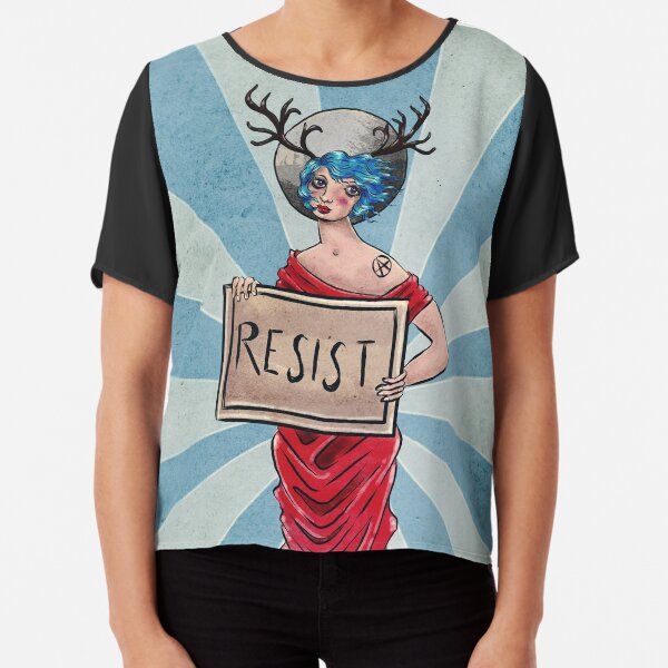 Resist! Chiffon Top