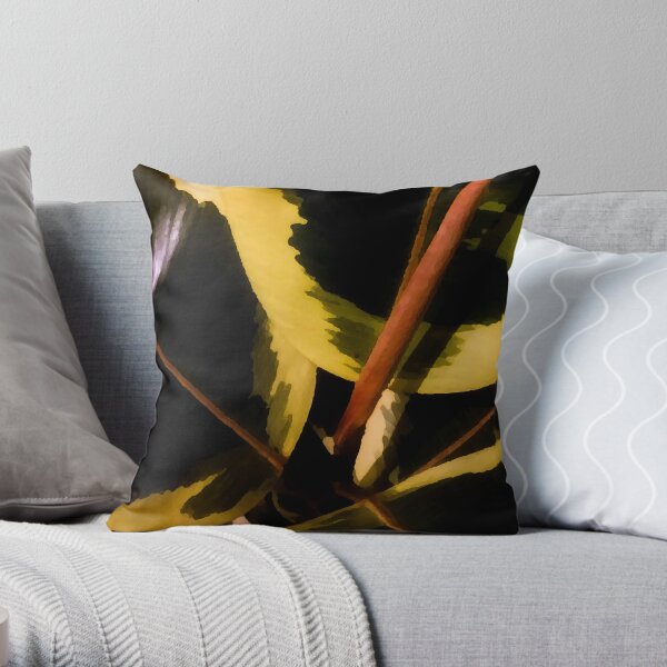 Ficus Throw Pillow