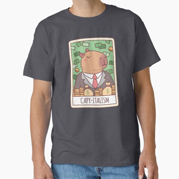 Item preview, Funny Capybara In Business Suit Capyitalism Capitalism Pun designed and sold by rustydoodle.
