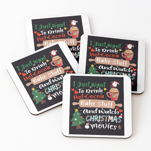 Item preview, I Just Want to Bake Stuff & Watch Christmas Movies designed and sold by SamArtistbyAUS.