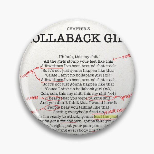 Item preview, Annotated holla lyrics aba designed and sold by bcbayay designs.