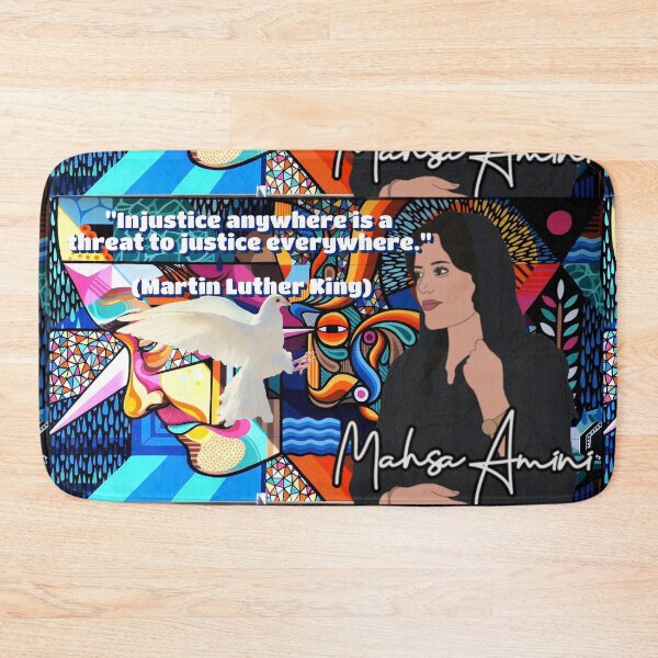 Item preview, Rest Free Mahsa Amini - mahsa amini, mahsa amini iran, mahsa,  mahsa amini iran books, women life freedom, zan zendegi azadi designed and sold by LoomylooDesigns.