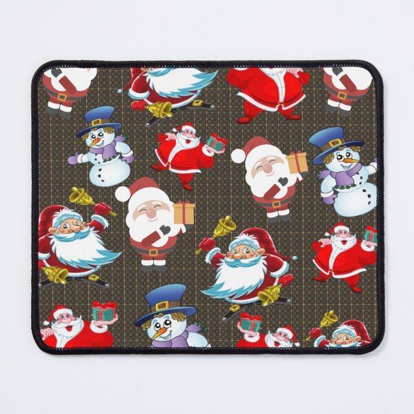 Item preview, Christmas Santa clause and snowman. designed and sold by DaliaSabryTee.