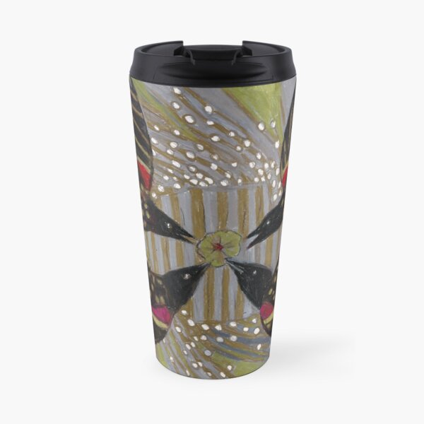 Four Calling Birds Travel Mug