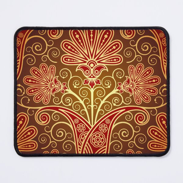 Item preview, Paisley Gold Cranberry Paradise Mandala Diseño Floral designed and sold by StudioArt63.