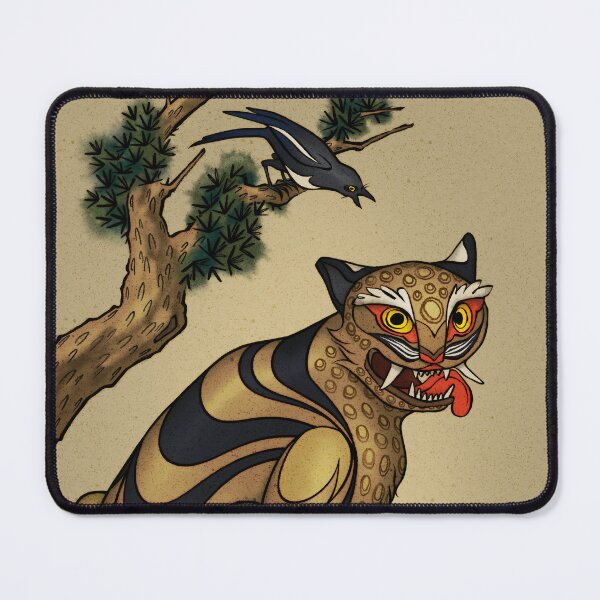 Item preview, magpie and tiger designed and sold by sylvrn.