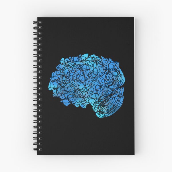 Item preview, Blue Colorful Mental Health Psychology Psych Brain Cerebral Cerebrum Cortex Neuro Neuroscience designed and sold by hopecope.