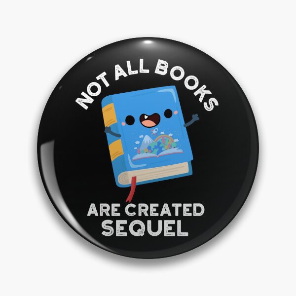 Item preview, Not All Books Are Created Sequel Funny Reading Puns (Dark BG) designed and sold by punnybone.