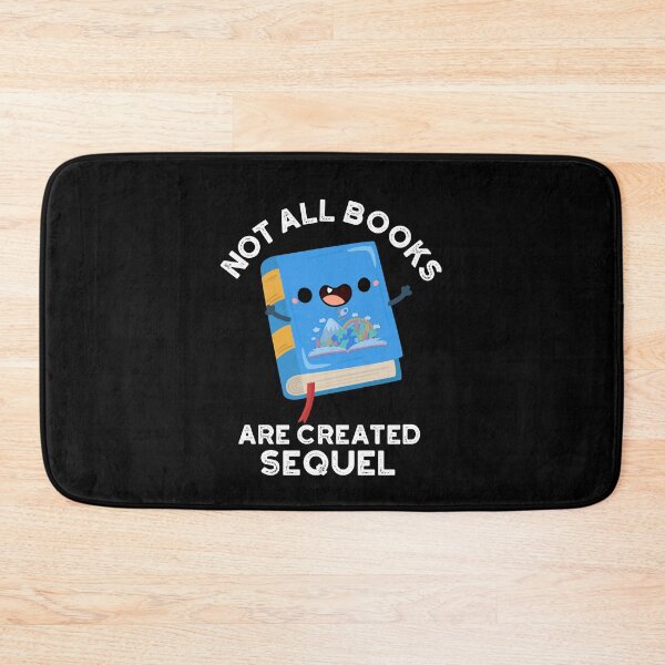 Item preview, Not All Books Are Created Sequel Funny Reading Puns (Dark BG) designed and sold by punnybone.