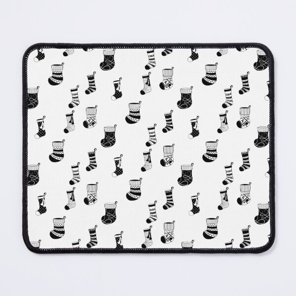 Item preview, Black and White Christmas Stockings Pack 2 designed and sold by choisanezine.