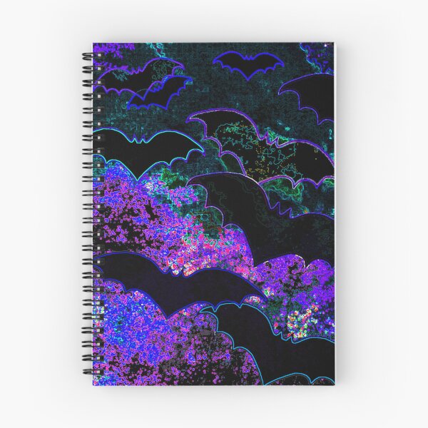 Item preview, Bats In Flight Neon Purple designed and sold by blakcirclegirl.