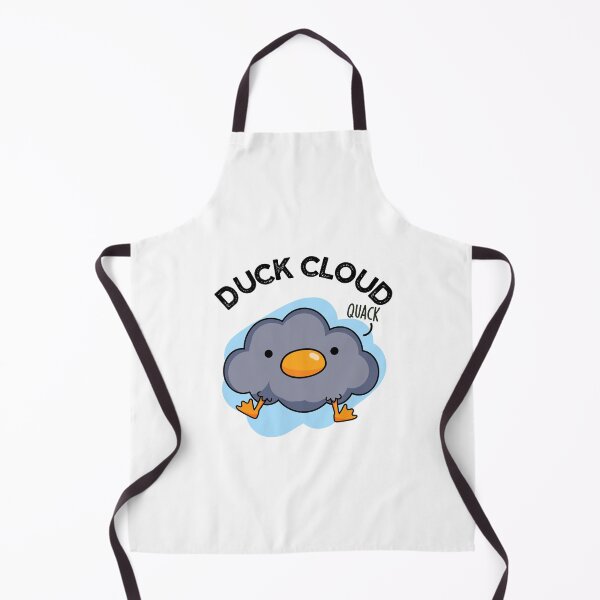 Item preview, Duck Cloud Funny Weather Puns  designed and sold by punnybone.