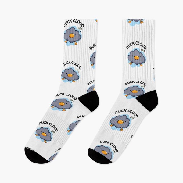 Item preview, Duck Cloud Funny Weather Puns  designed and sold by punnybone.