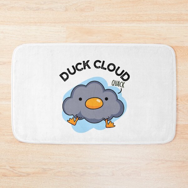 Item preview, Duck Cloud Funny Weather Puns  designed and sold by punnybone.