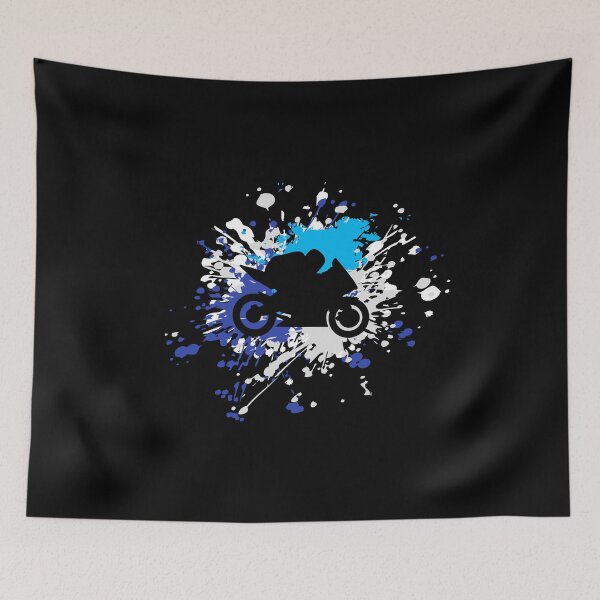 Item preview, Bike Speed Race Color Splash designed and sold by onicon.