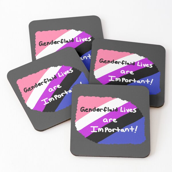Item preview, Genderfluid lives are important  designed and sold by charmednight.