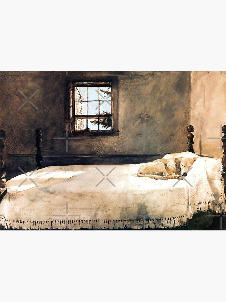 Andrew Wyeth Master Bedroom Premium Matte Vertical Poster Sold By   Flat,750x,075,f Pad,750x1000,f8f8f8 