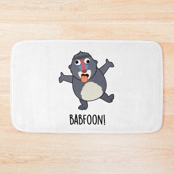Item preview, Bab-foon Baffoon Funny Baboon Puns  designed and sold by punnybone.