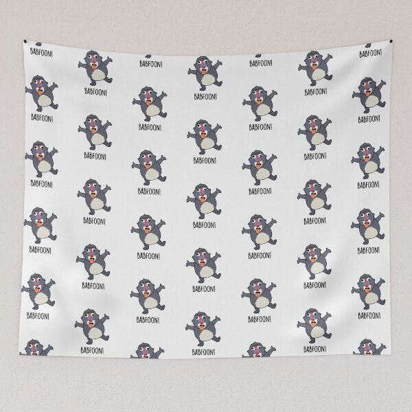 Item preview, Bab-foon Baffoon Funny Baboon Puns  designed and sold by punnybone.