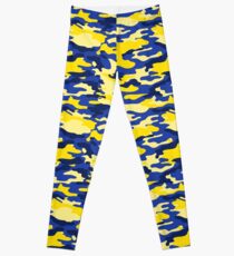 Mich Army Print Leggings