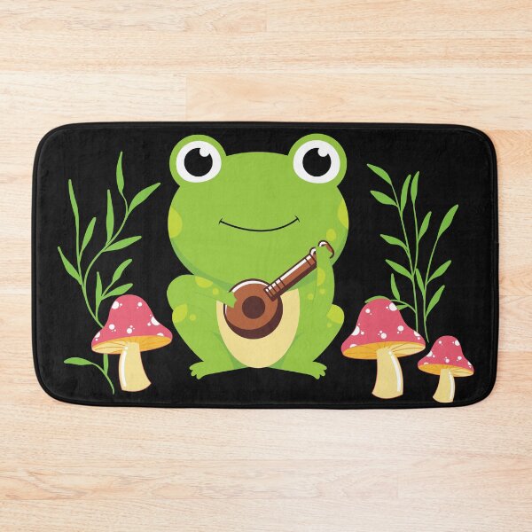 Item preview, frog and mushroom designed and sold by hieuhieustore.