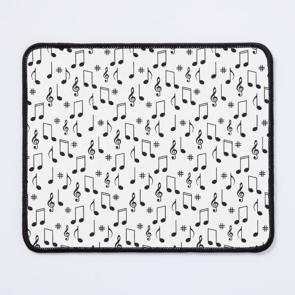 Item preview, Retro Music Notes Pattern designed and sold by Moonshine Paradise.