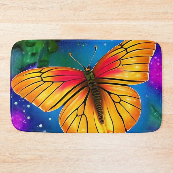 Item preview, Most beautiful butterfly with magical nature wallpaper designed and sold by The Love Quill.