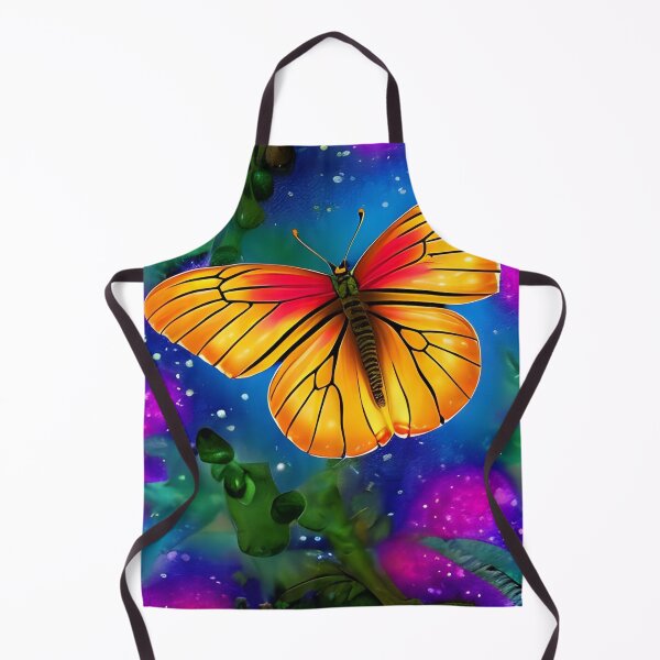 Item preview, Most beautiful butterfly with magical nature wallpaper designed and sold by The Love Quill.