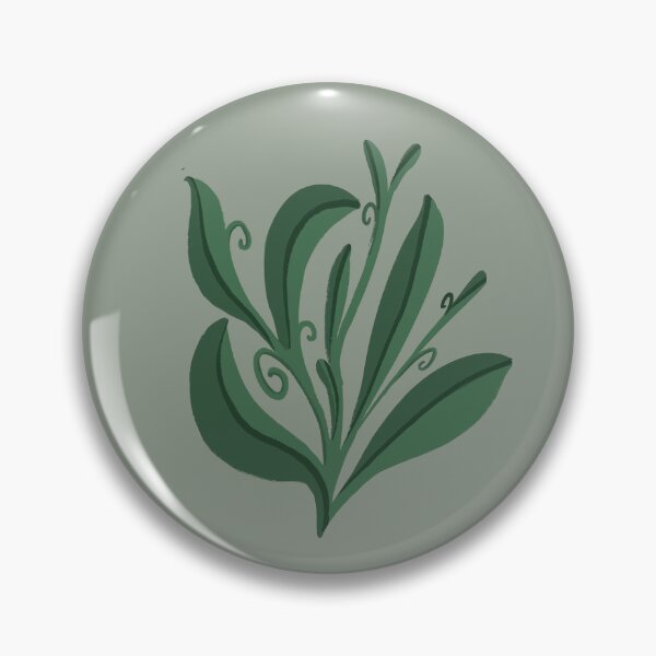 Item preview, leafy floral plant growing garden green designed and sold by strawbsurprise.