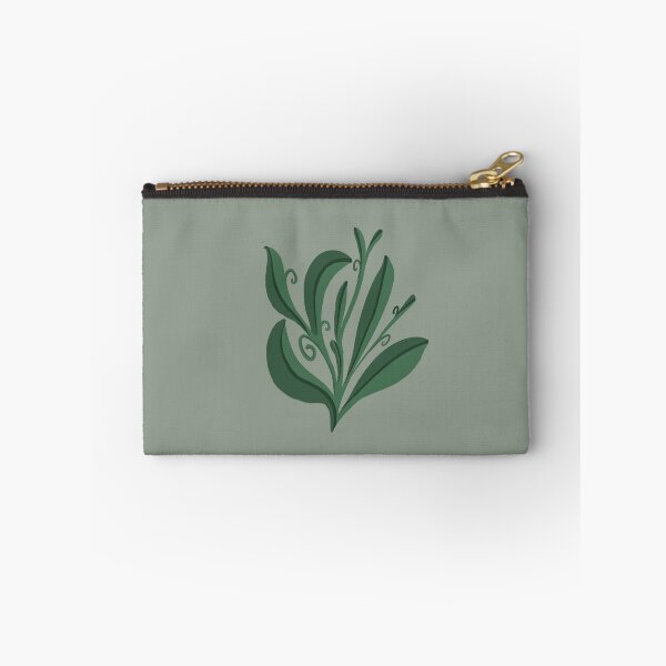 Item preview, leafy floral plant growing garden green designed and sold by strawbsurprise.