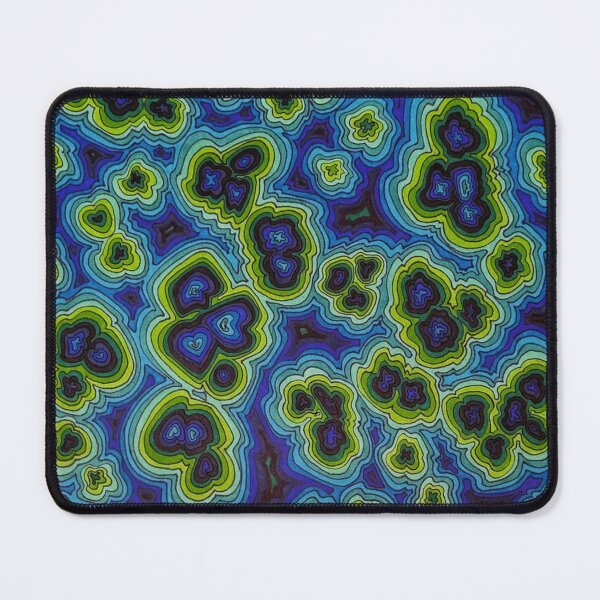 Item preview, Zen Doodles in Blues & Greens designed and sold by Sarah Kurdila.