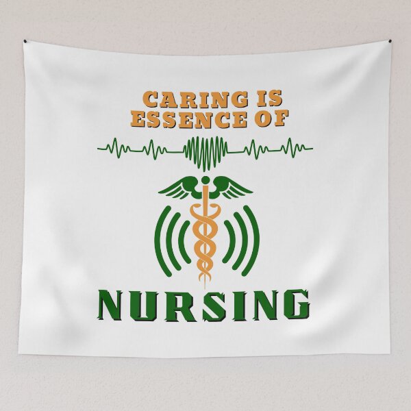 Item preview, Caring Is The Essence Of Nursing designed and sold by Quirky Dez.