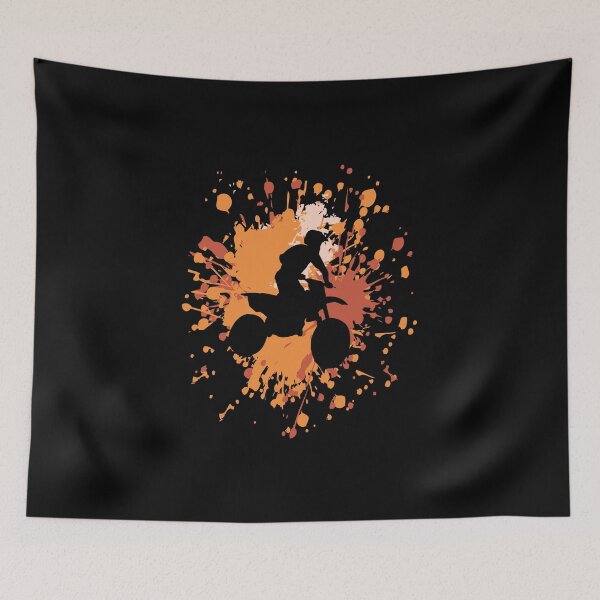 Item preview, Motocross Sport Color Splash designed and sold by onicon.