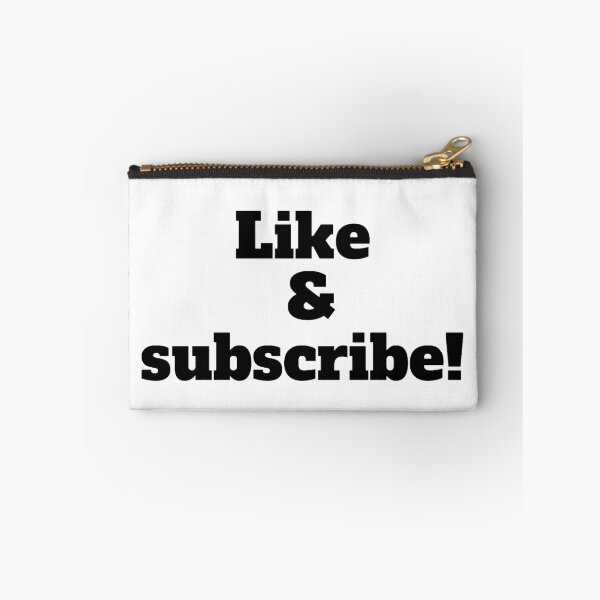 Item preview, Like and Subscribe designed and sold by StikEmUp Stickers .