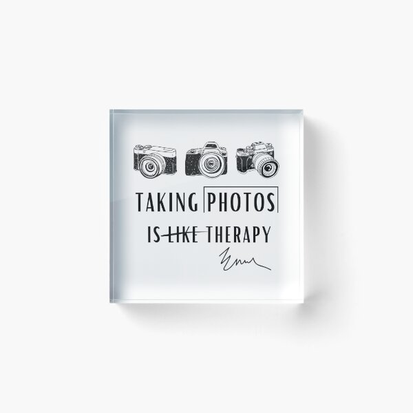 Item preview, Taking Photos Is Like Therapy designed and sold by Youssefone.
