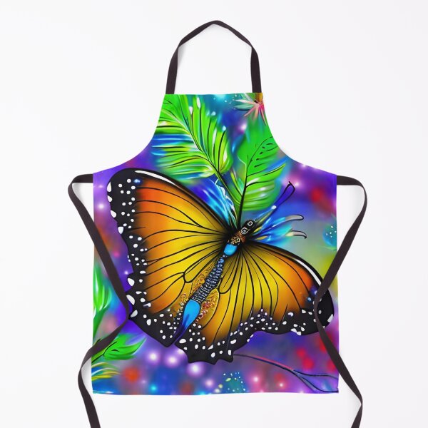 Item preview, Most beautiful butterfly with magical nature wallpaper designed and sold by The Love Quill.
