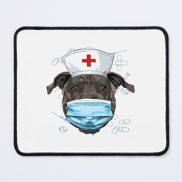 Item preview, Pit Bull Dog Nurse RN Nursing School Graduation 504 designed and sold by Akshajwhetstone.