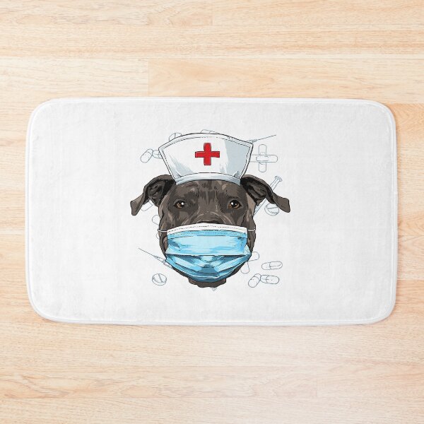 Item preview, Pit Bull Dog Nurse RN Nursing School Graduation 504 designed and sold by Akshajwhetstone.