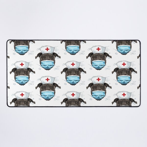 Item preview, Pit Bull Dog Nurse RN Nursing School Graduation 504 designed and sold by Akshajwhetstone.