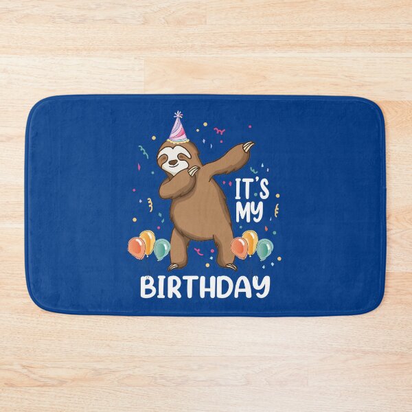 Item preview, Sloth Its My Birthday Funny Dabbing Sloth Birthday Boys Girls designed and sold by Akshajwhetstone.