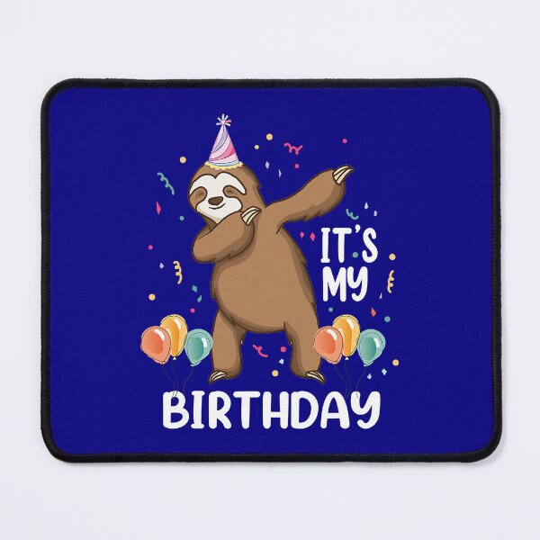 Item preview, Sloth Its My Birthday Funny Dabbing Sloth Birthday Boys Girls designed and sold by Akshajwhetstone.