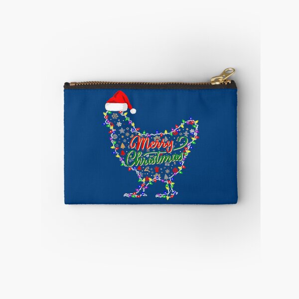 Item preview, Merry Christmas Chicken Funny Chicken Santa Hat Lights Xmas358 designed and sold by Akshajwhetstone.