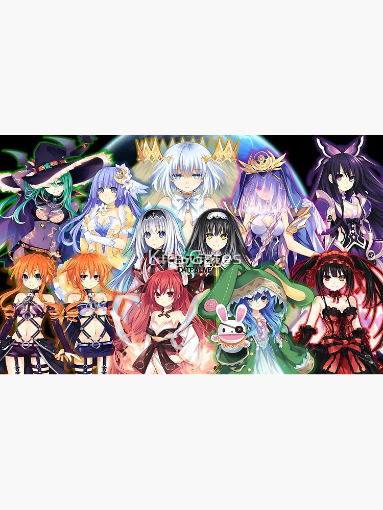 Date A Live ! Characters  Poster for Sale by Kita Gates