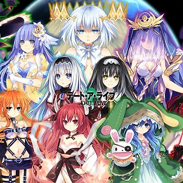 Date A Live Characters ! Poster for Sale by Kita Gates