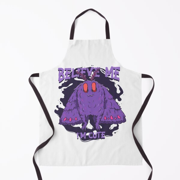 Item preview, Believe Me Im Cute Gothic Mothman Cryptid Animal Folklore 518 designed and sold by Akshajwhetstone.