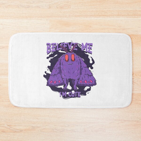 Item preview, Believe Me Im Cute Gothic Mothman Cryptid Animal Folklore 518 designed and sold by Akshajwhetstone.