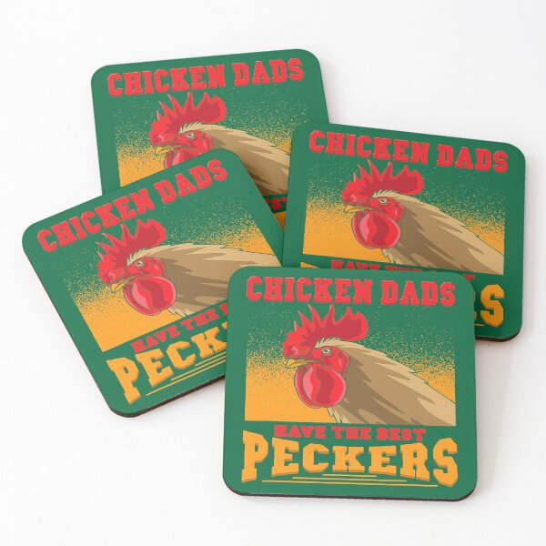 Item preview, Chicken Dads Have The Best Peckers Rooster Hen Humor308 designed and sold by Akshajwhetstone.